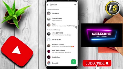 How to create group in whatsapp| whatsapp pe group banane ka sahi tarika