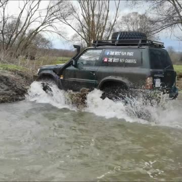 No Diff Lock vs. Diff Lock in a Nissan P SUV