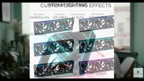 Thermalright TL-M12Q X3 120mm PC Case Cooling Fans, Daisy-Chain | 2000RPM | High