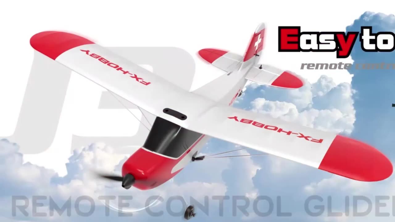 Realistic RC Airplane with Exquisite Design