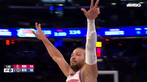 NBA - "JALEN BRUNSON DOES IT AGAIN."