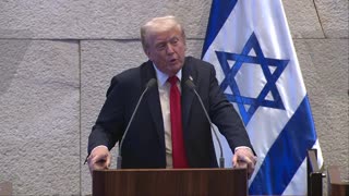 President Donald Trump Delivers Remarks To The Israeli Knesset Amid Historic Peace Deal With Hamas - October 13, 2025