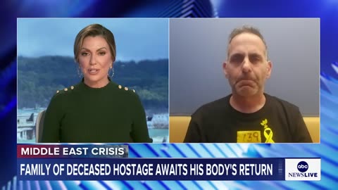 Family of deceased hostage in Gaza awaits his bodys return