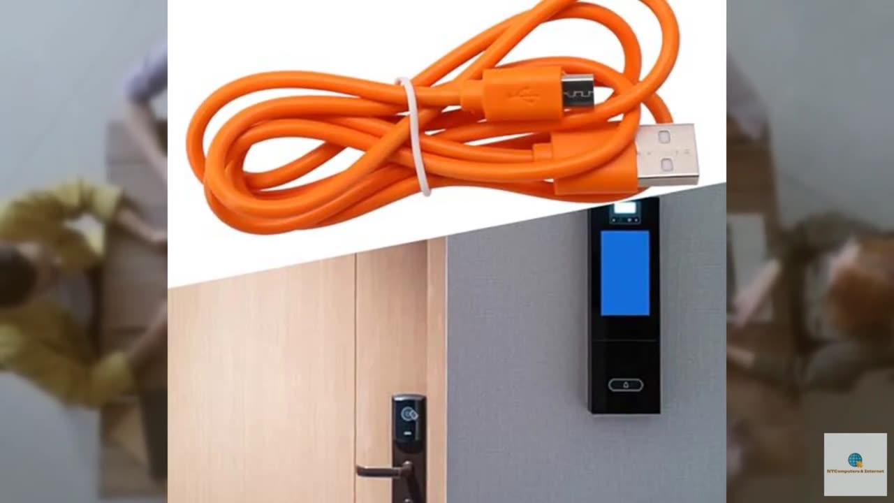 Wiring Connecting Terminals - USB Charging Data Cable for Home Ring Smart Doorbe