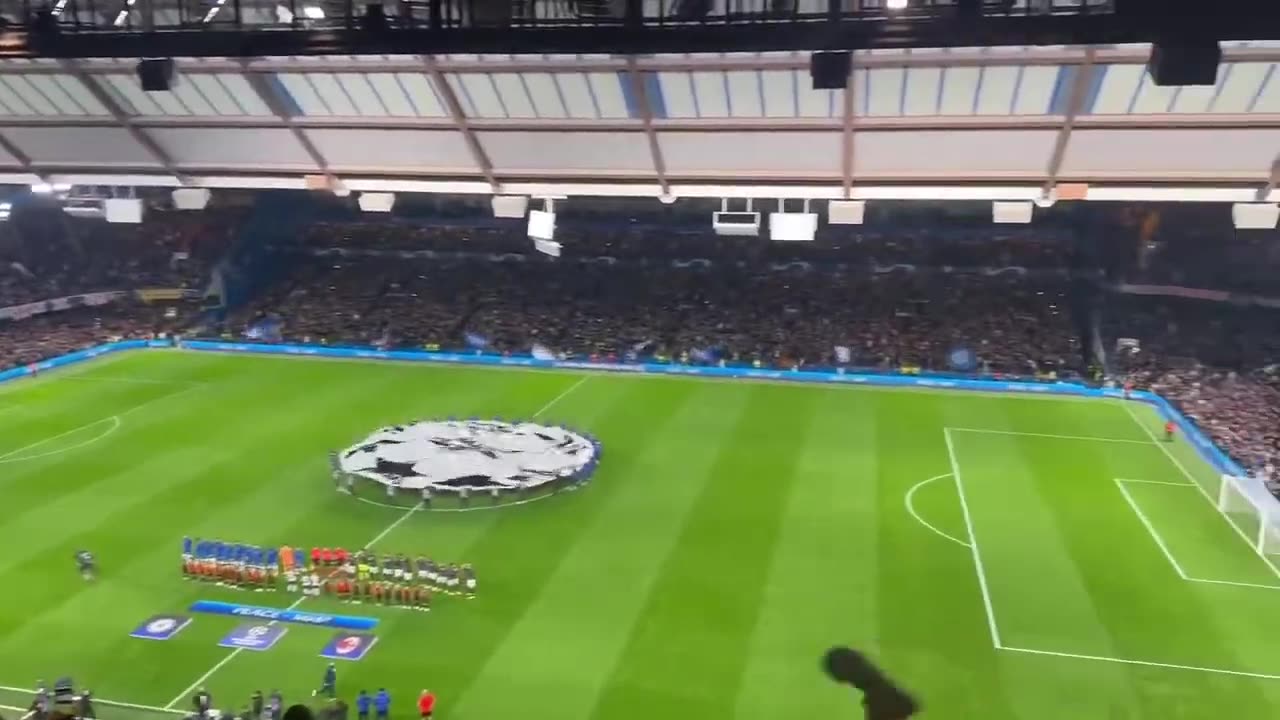 Chelsea vs AC Milan (UEFA Champions League) splendid atmosphere