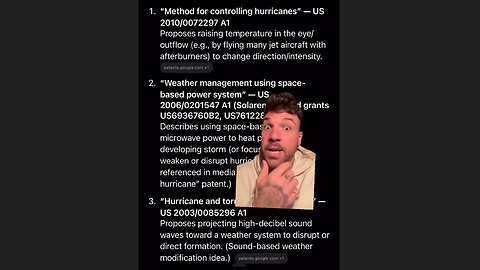 Hurricanes & Severe Storms Are Man Made! Sheldon Surya 🎯SEE FULL DESC🎯