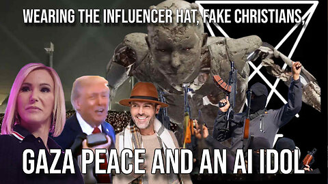 Wearing the Influencer Hat, Fake Christians, Gaza Peace and an AI Idol