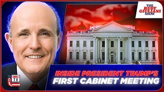 Inside President Trump’s First Cabinet Meeting