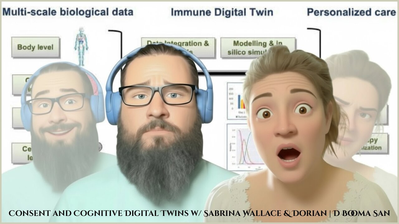 Consent and Cognitive Digital Twins w/ Sabrina Wallace & Dorian | D Booma San | LIVE Tues. Oct. 7th, 2025 @ 6pm CT & 7pm ET