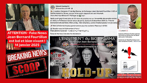 Dictature médicale en France / Le Prof.FOURTILLAN à nouveai interné ...