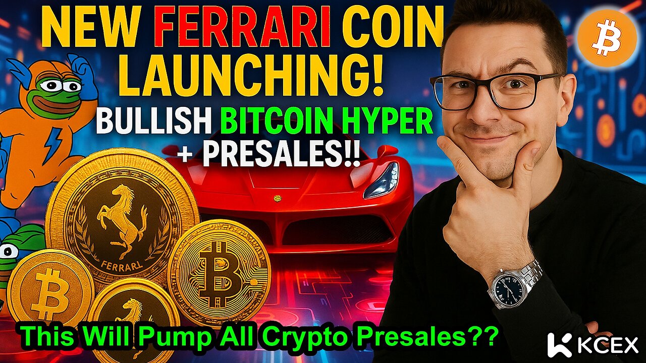 Ferrari Launching Own New Crypto Token 🚀 Best Crypto To Buy Now BITCOIN HYPER Layer 2??