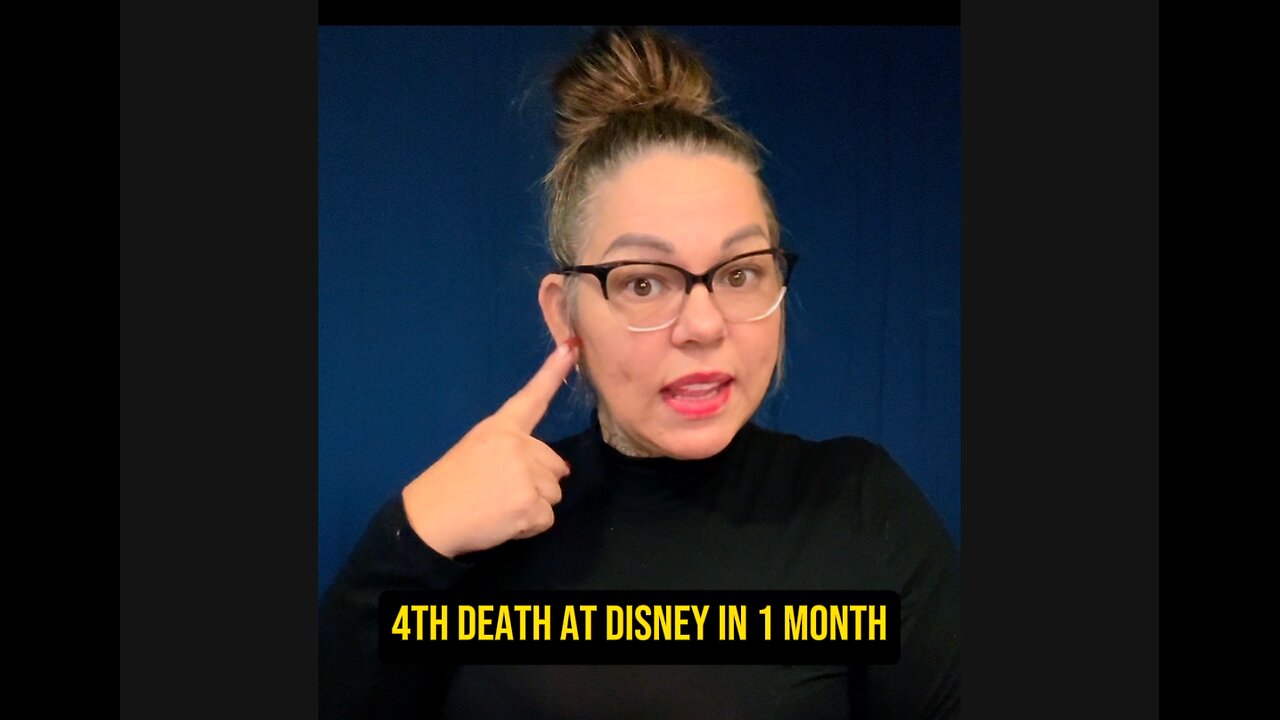 🚨 4TH DEATH AT DISNEY? 😱 #deaf #asl #signlanguage
