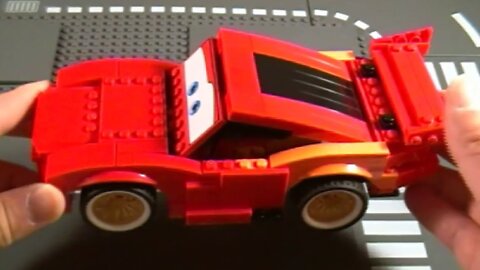 Lego 8484 ‧ Ultimate Build Lightning McQueen - Cars 2 Brickformula Review
