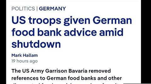 US SOLDIERS GET GERMAN FOOD BANKS! - Nemesis Now