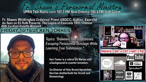 Guest "KEN TORRES"! Between Two Darknesses.