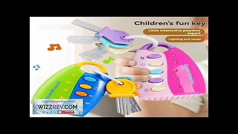 Baby Early Education With Lights And Music Simulation Car Key Simulation Car Review