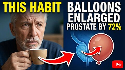 This Habit Balloons Enlarged Prostate by 72%