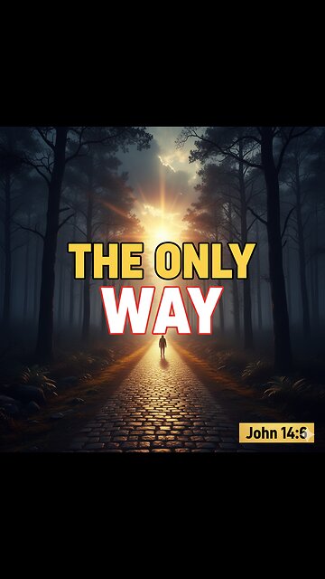 "THE ONLY WAY: The Verse the World Doesn’t Want You to Hear"