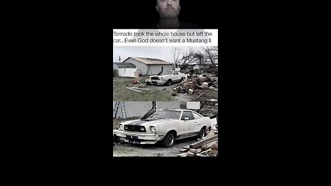 Even god doesn't want a Mustang II #funny #humor #reaction