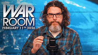 WAR ROOM WITH HARRISON SMITH - 2/11/2026: Fireworks As AG Pam Bondi Testifies Before Congress On Epstein Files & More…PLUS, Transgender Mass Shooter Kills 10 in Canada