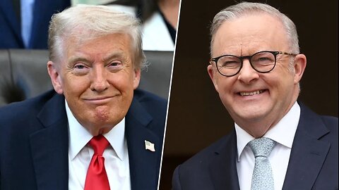 LIVE: PRESIDENT RUMP BILATERAL MEETING WITH P.M. Anthony Albanese