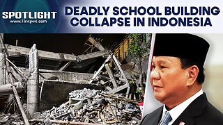Indonesia: School Building Collapse Kills 3, Dozens Injured, Many Feared Trapped | Spotlight | N18G