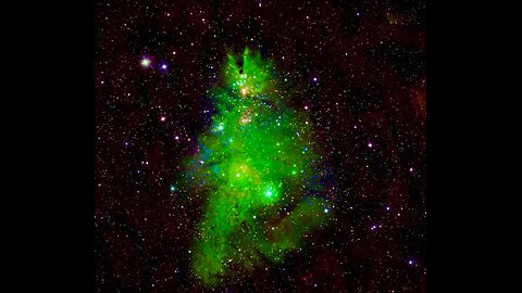 Christmas Tree Found in Outer Space! Nebula NGC 2264 #psalm19