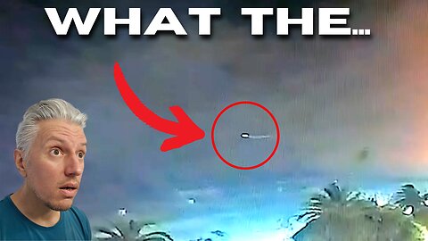 Bizarre Objects Seen Flying Through The California Wildfires ! What Are They ?