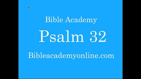 Psalm 32
