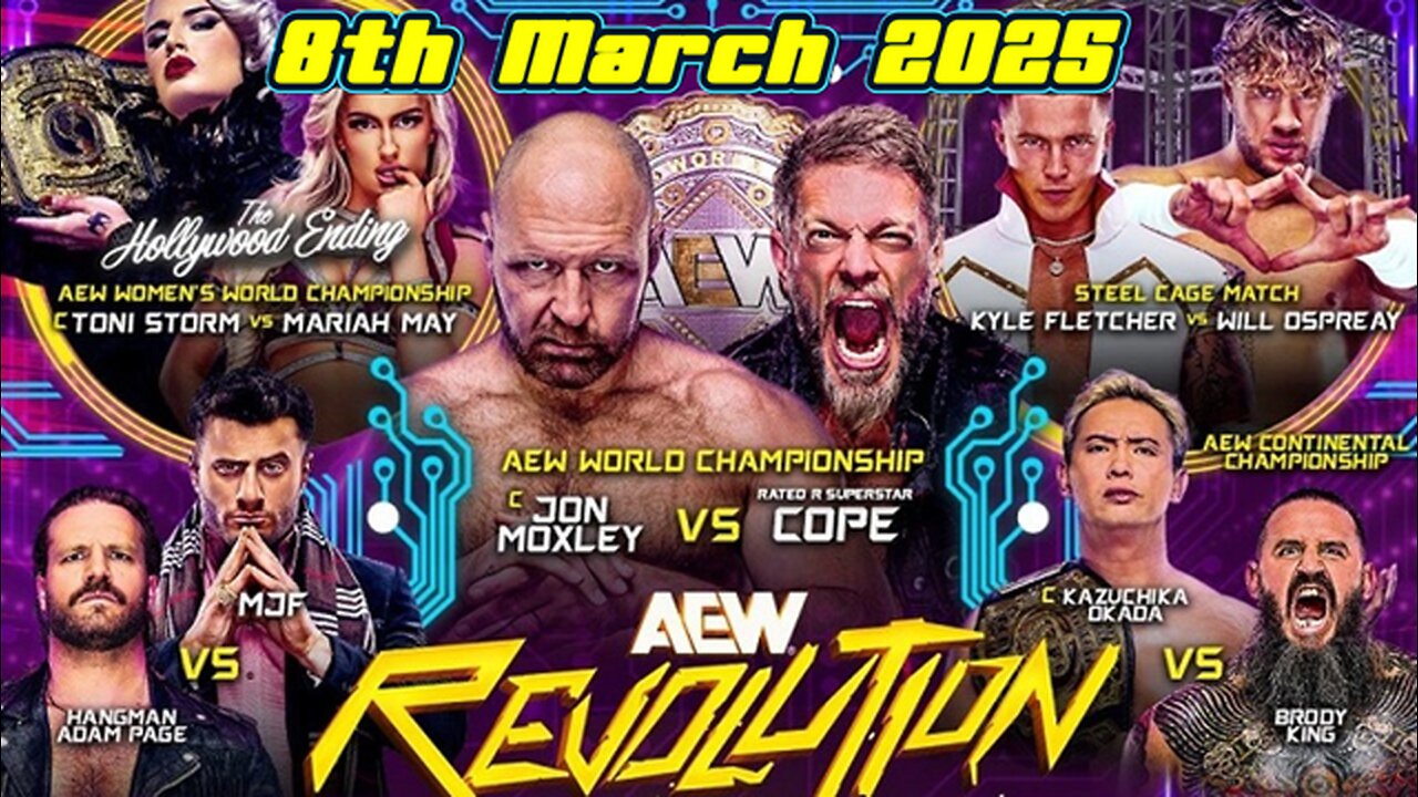 AEW Revolution Results 09th March 2025