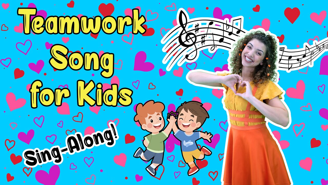 Teamwork for Toddlers 🧡 Teamwork Song & Activity