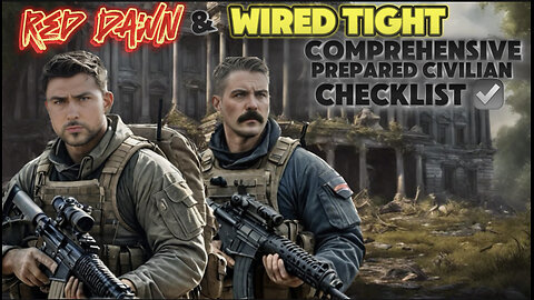 Comprehensive Prepared Civilian Checklist