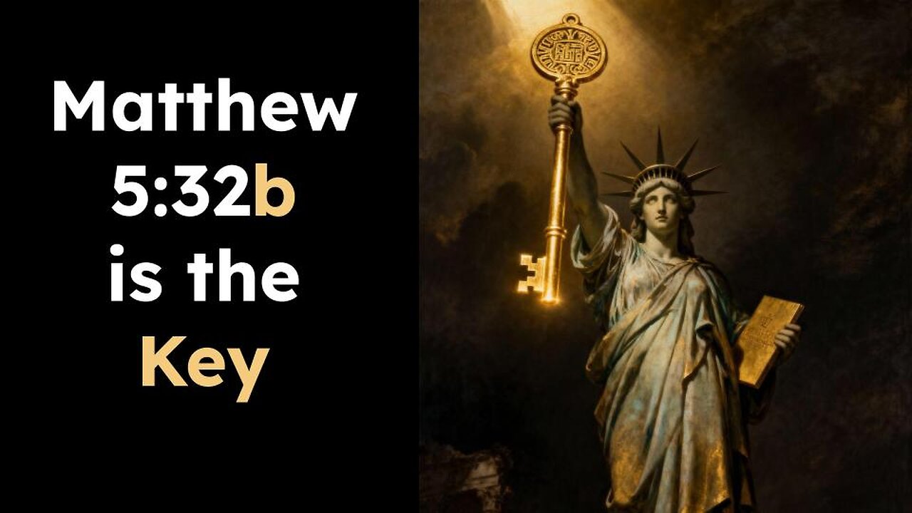 The Key is Matthew 5:32... b