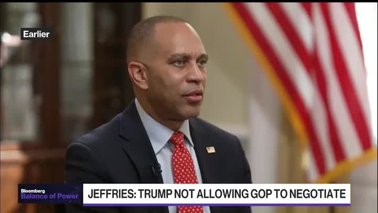 Hakeem Jeffries: Trump Is Trying to ‘Steal $230 Million in Taxpayer Funds from the Department of Injustice’