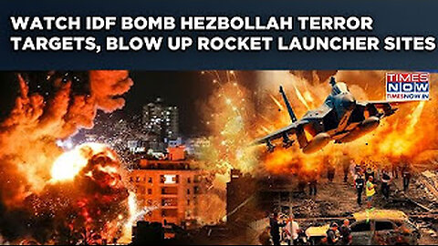 Bombing hezbollah!