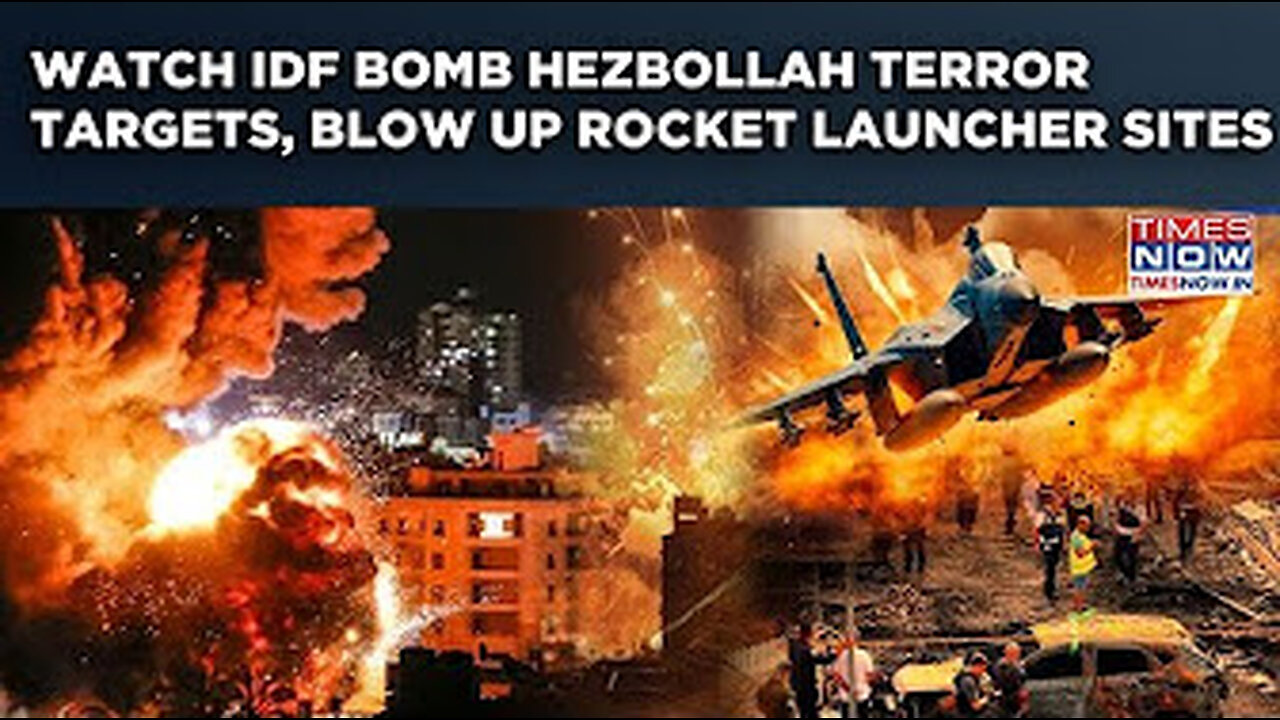 Bombing hezbollah!