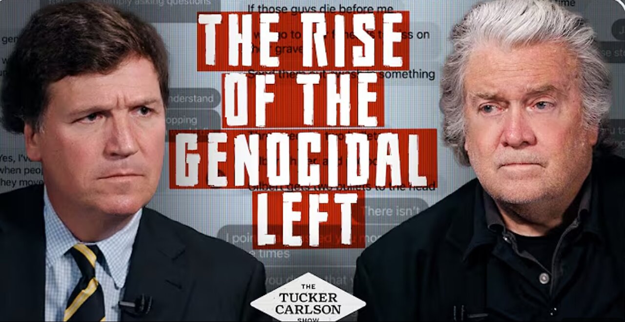 Tucker & Steve Bannon on Jay Jones’ Desire to Genocide Republican Kids and the Future of the Right
