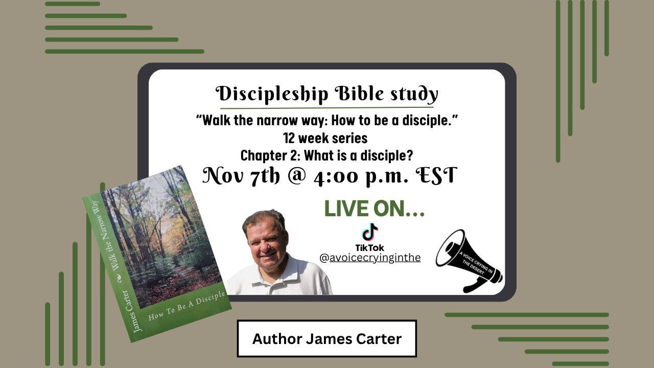 Walk the Narrow Way Ch 2 What is a Disciple?