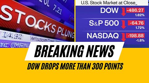 Dow drops more than 300 points. February 12, 2025: 10:27AM