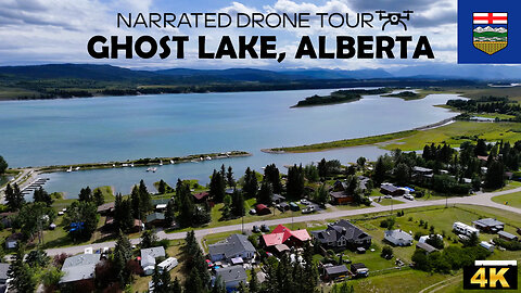 💧 Ghost Lake, Alberta 🚁 4K Drone