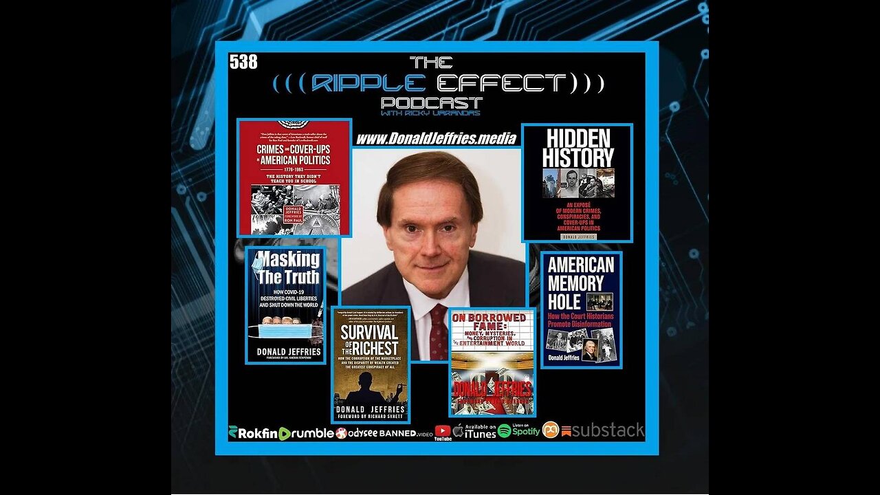 A Century of Crimes & Cover-Ups | Donald Jeffries | Ripple Effect #538 1,161 views ·