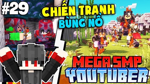 Peace Town In Danger !! War Breaks Out On Server.. | KiraMC Minecraft MEGA SMP Episode 29
