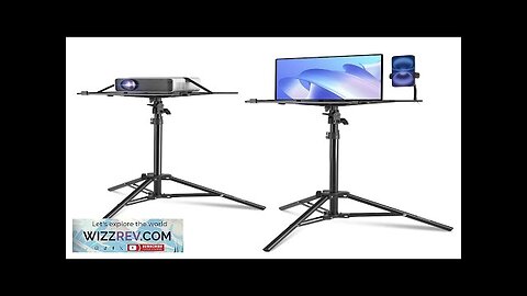 VEVOR Projector Stand Laptop Stand Tripod Adjustable Height from 26.97 to 63 Review