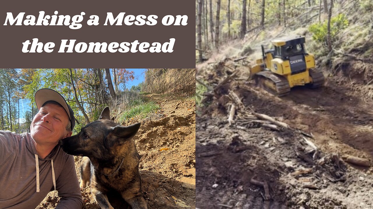 Bulldozing Our Way to Progress! (Warning: Extreme Guy Candy)