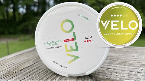 Velo Zesty Elderflower (Formerly Elderflower Spritz) Nicotine Pouch Review