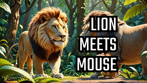 The Lion and the Mouse A Jungle Tale