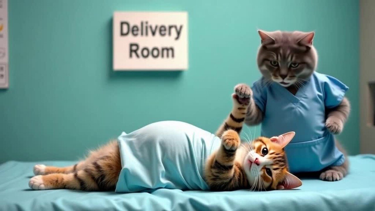 😻Cute Cats at the Doctor's Office🩺 - Funny Cats Doing Human Things