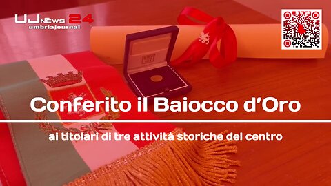 Conferito il Baiocco d’Oro ai titolari di tre attività storiche del centro