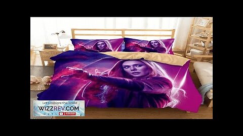 Avengers Endgame Wanda Maximoff The Scarlet Witch Bedding Set Review