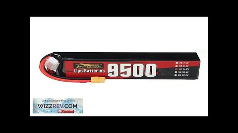 ZOP Power 4S 14.8V 9500mAh 65C 140.6Wh LiPo Battery XT60 Plug Review